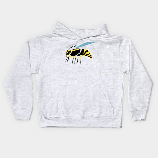 wasp express Kids Hoodie by DanielCostaart